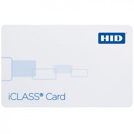 2000PGGMN iClass ISO HID Contactless Card, 2k bit (256 Byte), 2 Application Areas 